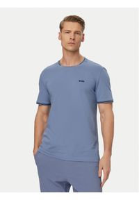BOSS T-Shirt Taul 50521245 Niebieski jasny Regular Fit. Kolor: niebieski. Materiał: bawełna #1