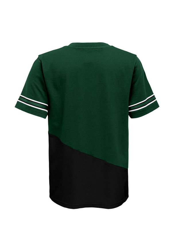 OUTERSTUFF - Koszulka dziecięca Outerstuff Milwaukee Bucks. Kolor: wielokolorowy, czarny, zielony. Sport: koszykówka