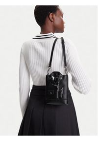 Karl Lagerfeld - KARL LAGERFELD Torebka A3W30188 Czarny. Kolor: czarny. Materiał: skórzane