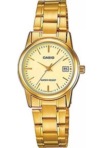 Zegarek Casio Zegarek marki Casio model LTP-V002G kolor Zółty. Akcesoria damski. Sezon: Cały rok NoSize #1