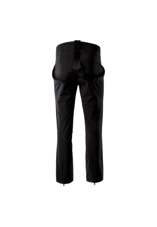 Hi-tec - Męskie Spodnie Softshellowe Loran. Kolor: czarny. Sezon: lato. Sport: turystyka piesza