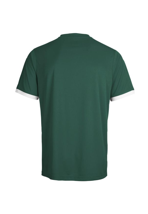 Koszulka piłkarska z krótkim rękawem męska Hummel Core SS Poly Jersey. Kolor: zielony. Materiał: jersey. Długość rękawa: krótki rękaw. Długość: krótkie. Sport: piłka nożna