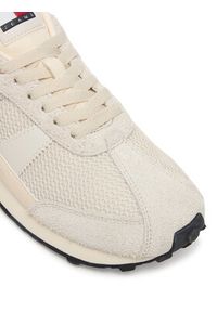 Tommy Jeans Sneakersy Tjw Retro Runner Archive EN0EN03013 Écru. Materiał: zamsz, skóra #5