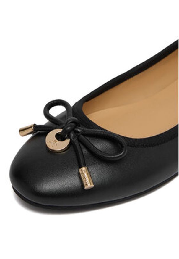 Beverly Hills Polo Club Baleriny EO-CD25-184-1 Czarny. Kolor: czarny. Materiał: skóra