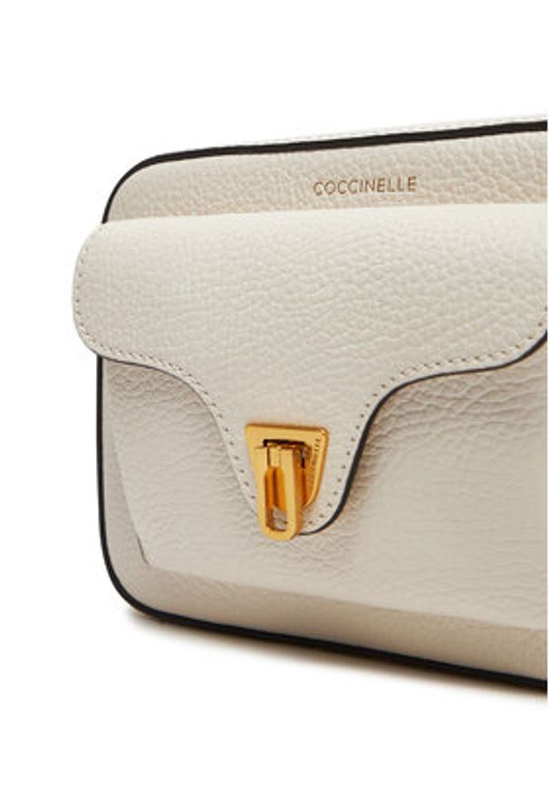 Coccinelle Torebka E1 MF6 55 04 01 Biały. Kolor: biały. Materiał: skórzane