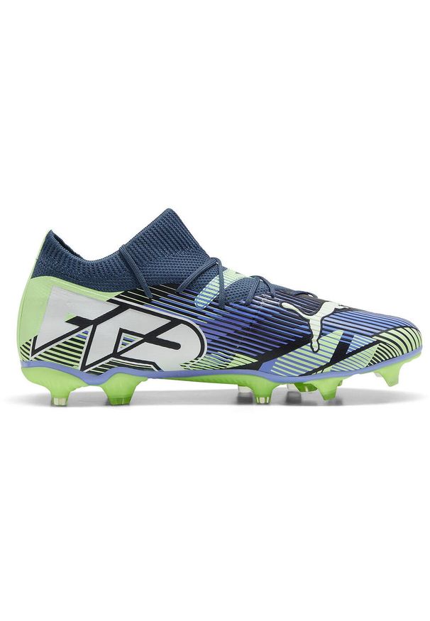 Buty piłkarskie Puma Future Match FG/AG. Zapięcie: sznurówki. Kolor: biały, wielokolorowy, niebieski. Materiał: materiał, syntetyk, tkanina. Szerokość cholewki: normalna. Sport: piłka nożna