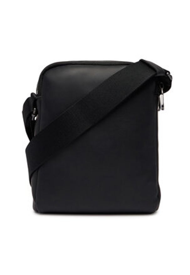 Calvin Klein Saszetka Bold Ck Pocket Reporter LV04D3368G Czarny. Kolor: czarny. Materiał: skóra