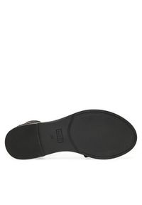 Guess Sandały FLJSIY FAB03 Czarny. Kolor: czarny. Materiał: skóra