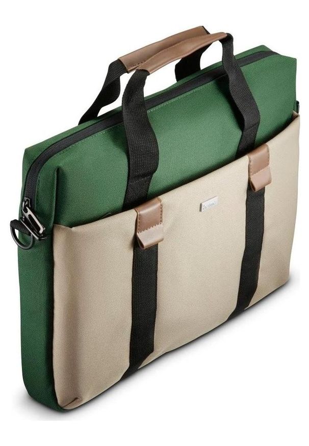 hama - Torba Hama Silvan 15.6-16.2'' zielony. Kolor: zielony. Materiał: materiał, guma. Styl: klasyczny, biznesowy, casual