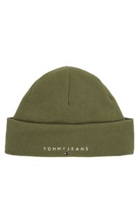 Czapka Tommy Jeans. Kolor: zielony #1
