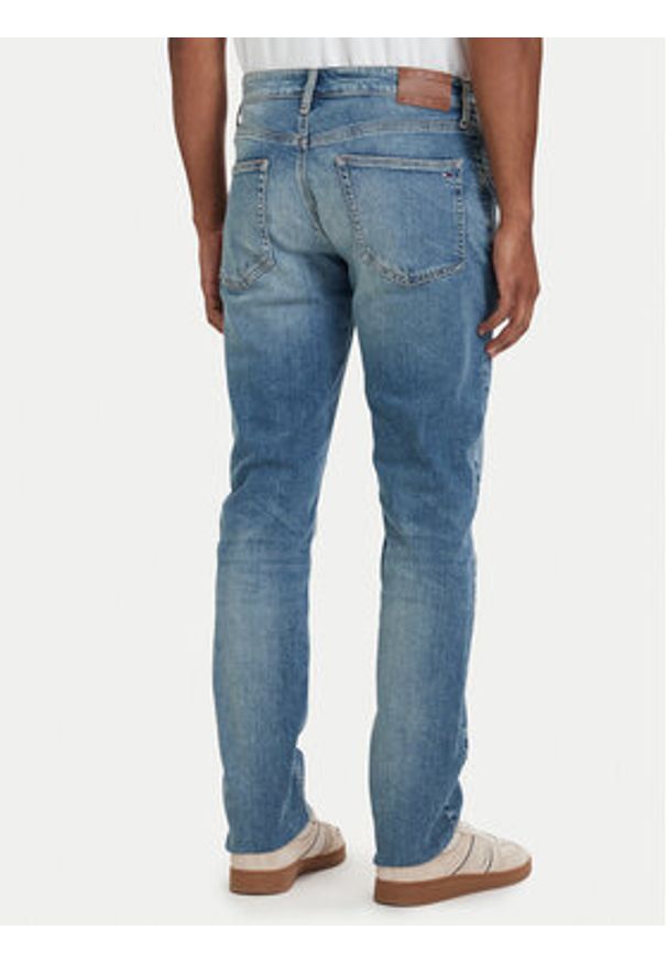 Tommy Jeans Jeansy Scanton DM0DM22966 Niebieski Slim Fit. Kolor: niebieski