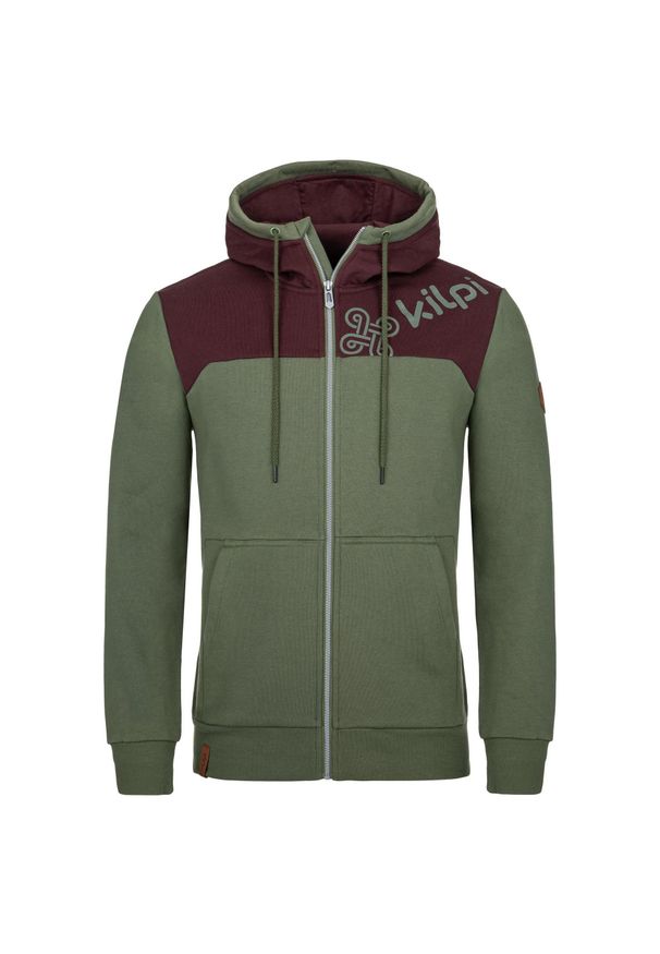 Bluza męska Kilpi ERA-M. Kolor: zielony, czerwony, brązowy, wielokolorowy