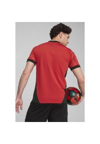 Puma - Męska domowa koszulka Stade Rennais F.C. 24/25 PUMA Red Black. Kolor: czerwony, wielokolorowy, czarny #1