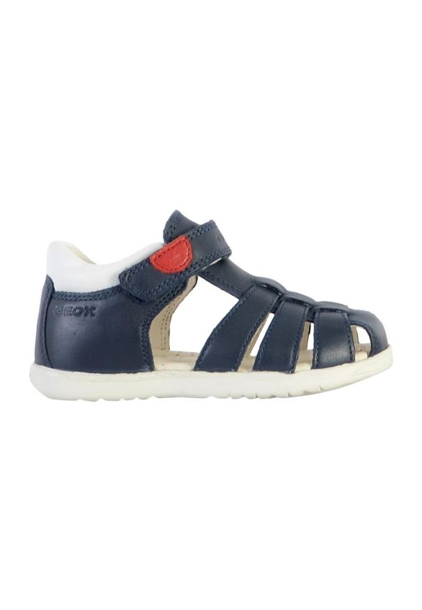 Sandały Geox Model B254va Kolor Niebieski. Kolor: niebieski. Materiał: skóra. Sezon: lato