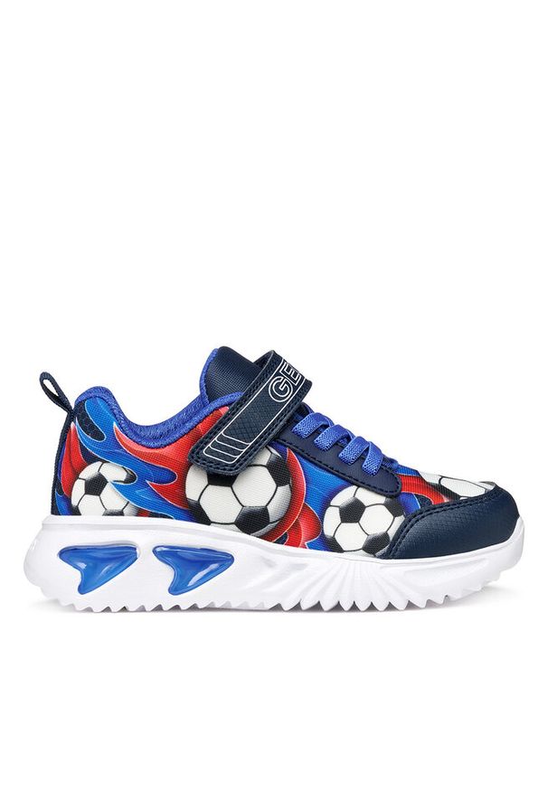 Sneakersy Geox. Kolor: niebieski
