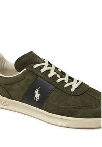 Polo Ralph Lauren Sneakersy Hrt Aera PP 809956120001 Zielony. Kolor: zielony. Materiał: skóra, zamsz