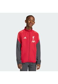 Adidas - Dziecięca bluza reprezentacyjna Liverpool FC Tiro 25 Competition. Kolor: czerwony. Sport: piłka nożna #1