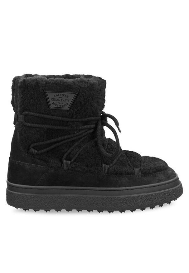 GANT - Gant Śniegowce 31541101 Czarny. Kolor: czarny. Materiał: wełna