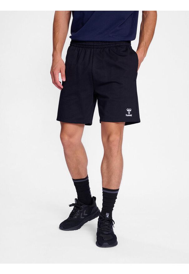 Hummel - Spodenki hmlGO 2.0 SWEATSHORTS. Kolor: czarny