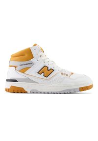 Buty unisex New Balance BB650RCL – białe. Okazja: na co dzień. Kolor: biały. Materiał: materiał, skóra. Szerokość cholewki: normalna. Sezon: lato. Sport: koszykówka, fitness #1