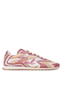 Karl Lagerfeld - Sneakersy KARL LAGERFELD. Kolor: różowy