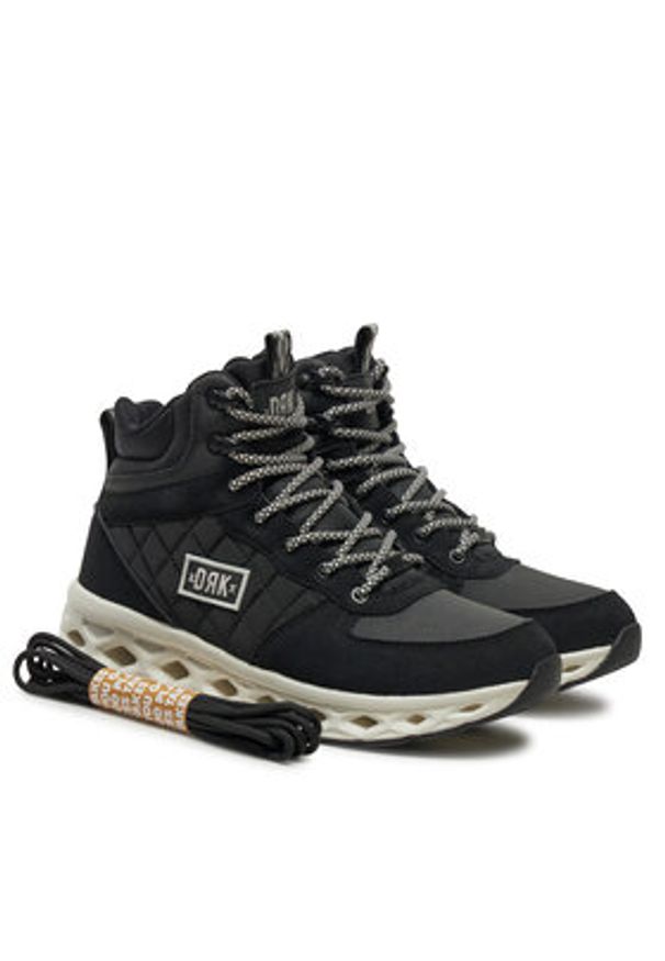 Dorko Sneakersy Ultraforce DS24F08W Czarny. Kolor: czarny. Materiał: skóra