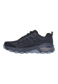 skechers - Buty sportowe Sneakersy męskie, Skechers Max Protect - Irongu Patike. Kolor: czarny. Sport: turystyka piesza