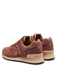 New Balance Sneakersy U574LWG Brązowy. Kolor: brązowy. Materiał: materiał. Model: New Balance 574 #6