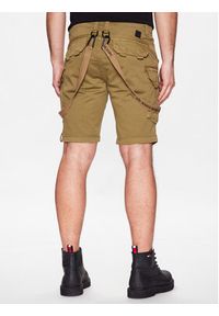 Alpha Industries Szorty materiałowe Utility 116213 Beżowy Slim Fit. Kolor: beżowy. Materiał: bawełna #3
