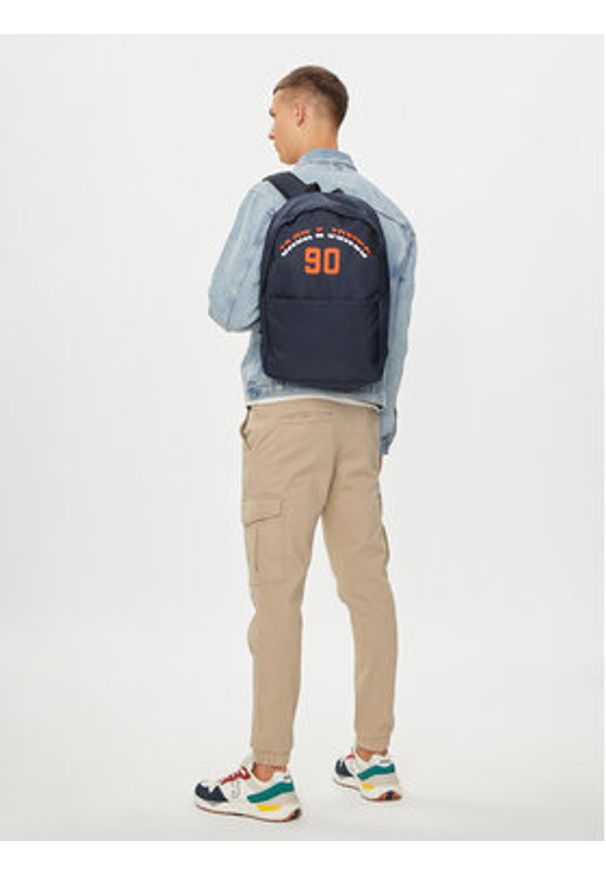 Jack & Jones - Jack&Jones Plecak 12236472 Granatowy. Kolor: niebieski. Materiał: materiał, poliester