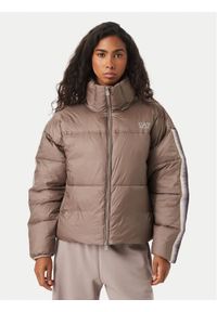 EA7 Emporio Armani Kurtka zimowa 7W001519 AF16413 U6100 Beżowy ciemny Regular Fit. Kolor: beżowy. Materiał: syntetyk. Sezon: zima #1