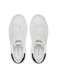 Guess Sneakersy 160385 Czarny. Kolor: biały. Materiał: skóra #3
