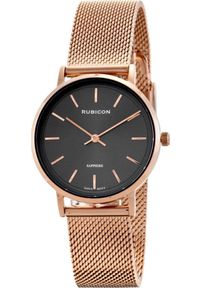 Zegarek Rubicon Zegarek damski Rubicon RBN150 różowe złoto. Kolor: złoty, wielokolorowy, różowy #1