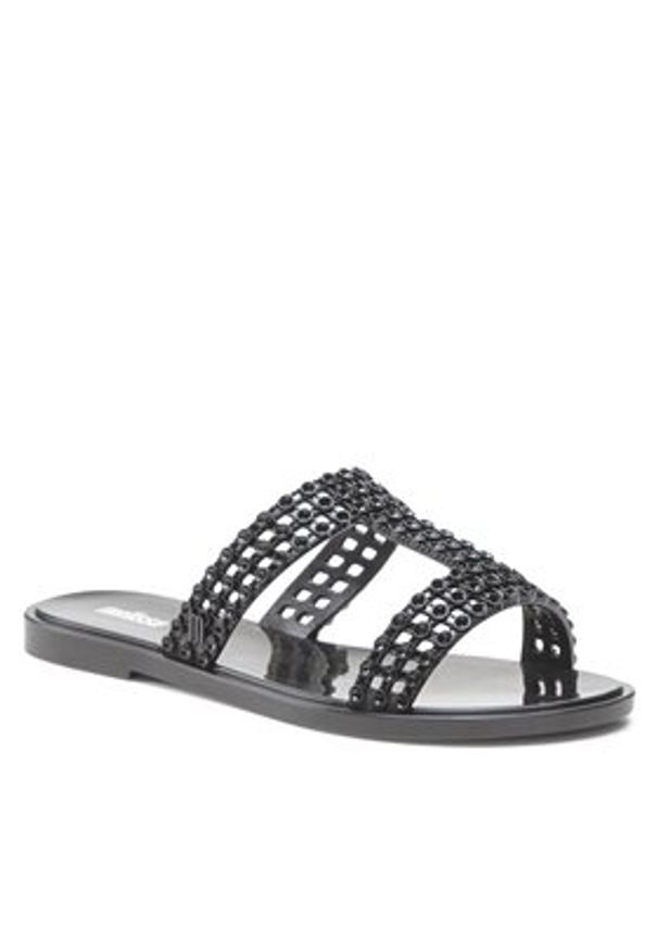 melissa - Melissa Klapki Glowing Slide Ad 33820 Czarny. Kolor: czarny