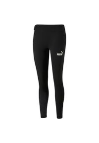 Puma - Damskie legginsy Around the Block PUMA Black White. Kolor: biały, czarny, wielokolorowy