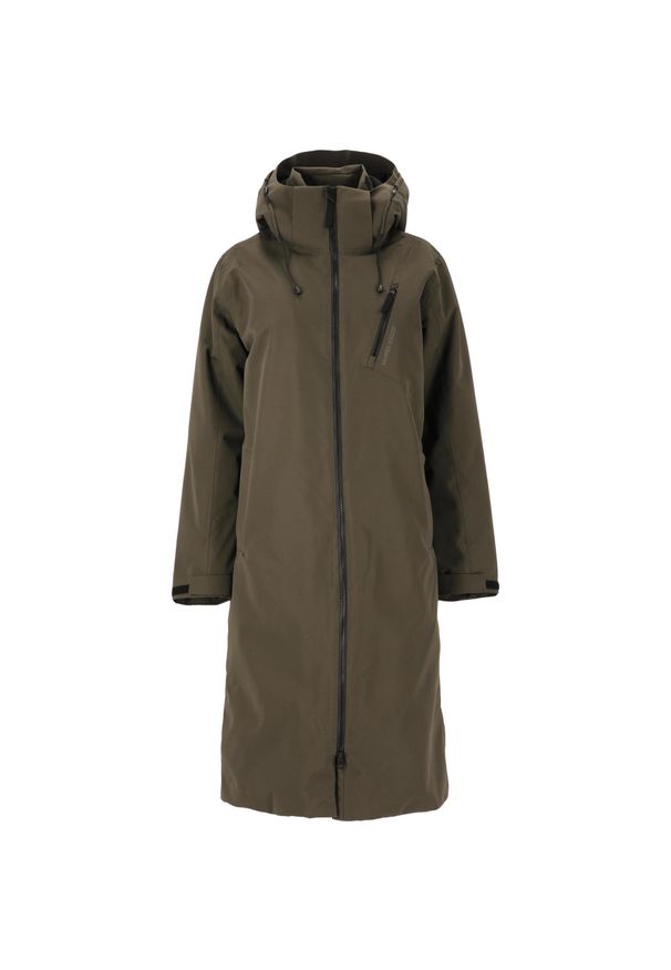 Parka dla kobiet Whistler Bellway W-Pro 10000. Kolor: wielokolorowy, czarny, zielony. Sezon: zima