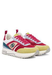 Liu Jo Sneakersy Wonder 97 BA6007 PX027 Kolorowy. Materiał: skóra, zamsz. Wzór: kolorowy #3