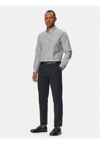 Calvin Klein Koszula LV140EM125 Granatowy Regular Fit. Kolor: niebieski. Materiał: bawełna #5