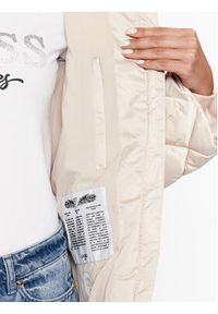 Guess Płaszcz zimowy W3BL36 WEX52 Beżowy Regular Fit. Kolor: beżowy. Materiał: syntetyk. Sezon: zima #8