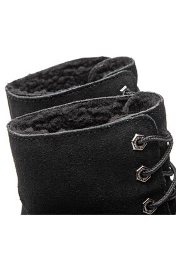 Timberland Trapery Authentic Teddy Fleece W TB08149A001 Czarny. Kolor: czarny. Materiał: skóra, zamsz