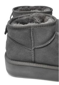 EMU Australia Śniegowce Stinger Micro Flatform W13082 Szary. Kolor: szary. Materiał: skóra #4