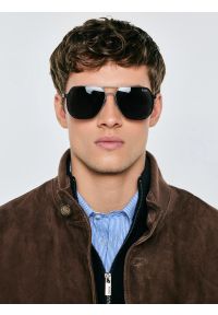 Big-Star - Okulary przeciwsłoneczne męskie czarne Suno 906. Kolor: czarny #5