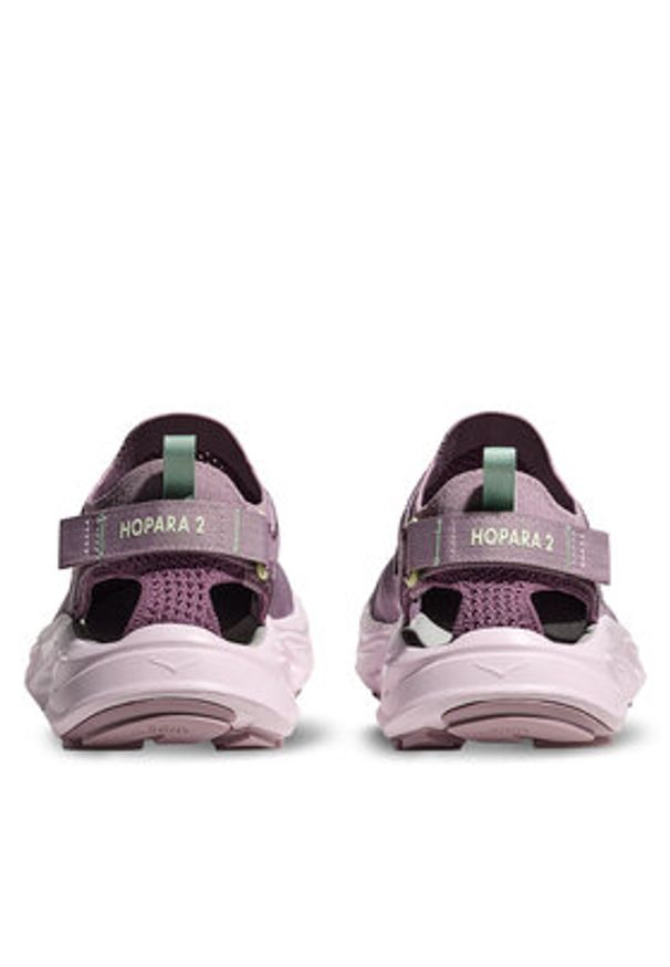 HOKA - Hoka Sandały Hopara 2 1147670 Fioletowy. Kolor: fioletowy. Materiał: materiał