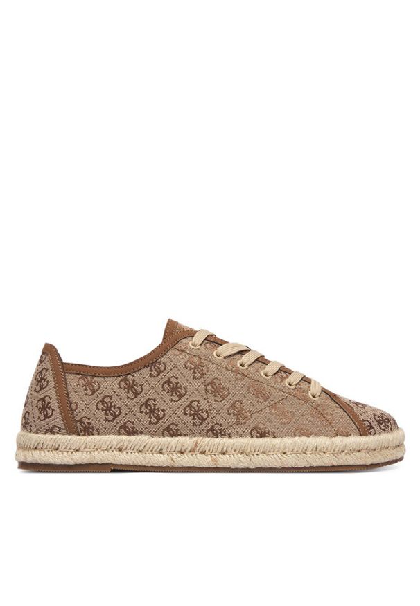 Guess Espadryle FMJMAL FAL12 Beżowy. Kolor: beżowy. Materiał: materiał