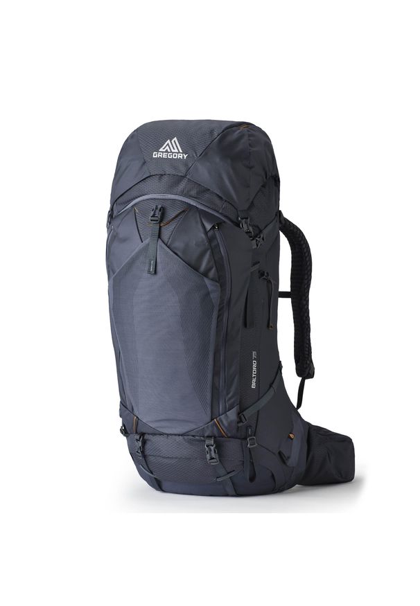 Plecak trekkingowy wyprawowy Gregory Baltoro. Kolor: niebieski. Materiał: włókno, poliester, nylon