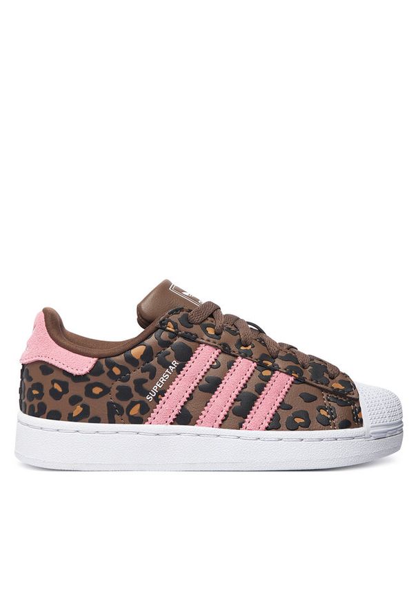 Adidas - Sneakersy adidas. Kolor: brązowy. Model: Adidas Superstar