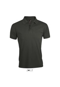 SOL'S - Polo Sol's Prime. Typ kołnierza: polo. Kolor: szary. Materiał: bawełna, poliester #1