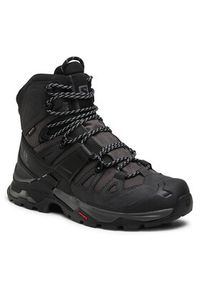 salomon - Salomon Trekkingi Quest 4 Gtx GORE-TEX 412926 27 V0 Czarny. Kolor: czarny. Materiał: skóra, nubuk. Technologia: Gore-Tex. Sport: turystyka piesza #6