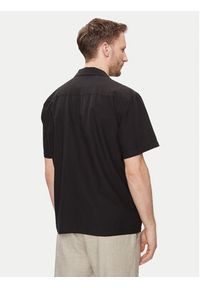 Selected Homme Koszula New Linen 16092978 Czarny Relaxed Fit. Kolor: czarny. Materiał: bawełna #6