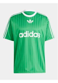 Adidas - adidas T-Shirt adicolor IM9457 Zielony Loose Fit. Kolor: zielony. Materiał: syntetyk #7
